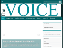 Tablet Screenshot of cccvoice.com